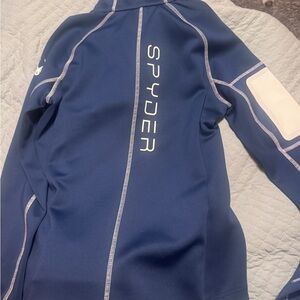 Spyder Men's Navy Rash Guard